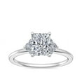 thumbnail image 1 of 2.20 Ct Classic Radiant Cut Natural Diamond Halo Ring for Engagement Solid 950 Platinum Size 4.5 (F-G/VS1) by Diamond-Capitals, 1 of 8