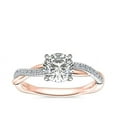 thumbnail image 1 of 2.20 Ct IGI Certified Sparkle Solitaire Round Cut Lab Grown Diamond Anniversary Ring for Gift Solid 14K Rose Gold (E/VVS2) Size 6.5 by Diamond-Capitals, 1 of 9