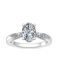 thumbnail image 1 of 2.20 Ct Oval Cut Natural Diamond Solitaire Engagement Ring for Ladies (F-G/VS1) Solid 950 Platinum Size 3 by Diamond-Capitals, 1 of 8