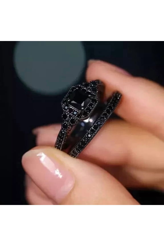 2.20Ct Princess Cut Simulated Diamond Women's Engagement Ring 14K White Gold Plated