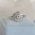 thumbnail image 1 of 2.20Ct Round Cut Lab Created Diamond Women's Engagement Ring 14K White Gold Plated, 1 of 4