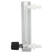 2-20LPM Flowmeter Gas Flowmeter, Acrylic Unidirectional Gas Meter 2-20LPM with Control Valve, Transparent Pressure , Simple to Use, 8mm Barbs, Industry Use, Oxygen Flowmeter, for Detecting