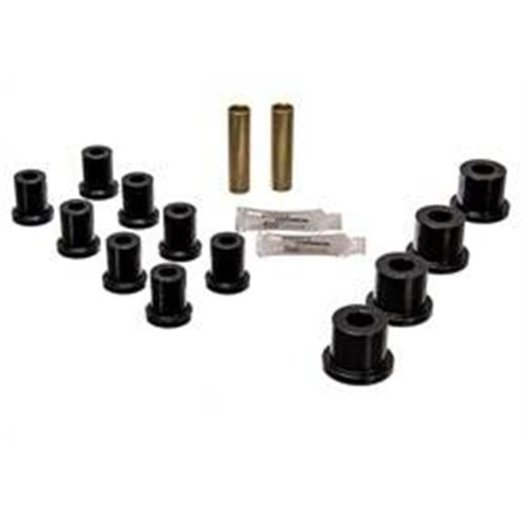 2.2116G Leaf Spring Bushing Set - Black