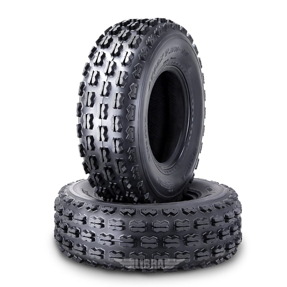 (2) 21x7-10 21x7x10 Polaris Outlaw 500 525 Predator 500 front GNCC Racing Tires