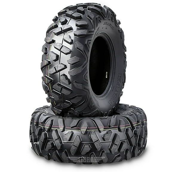 (2) 22x10-10 Yamaha Timberwolf 250 Beartracker Sport ATV Rear Tires Set P3501 4PR