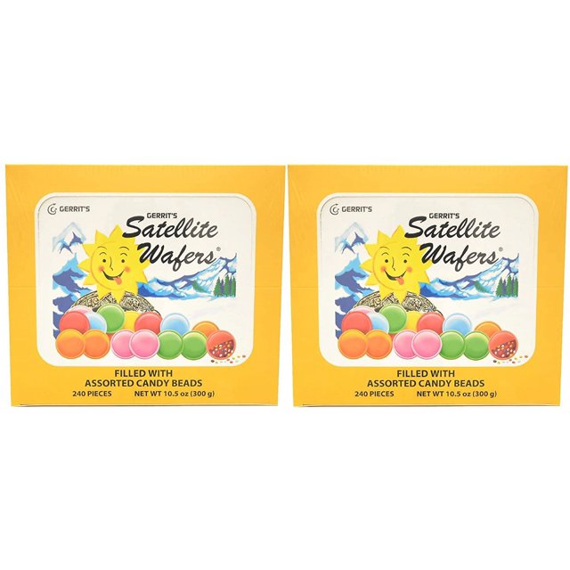 2 240count Boxes of Flying Saucer Shaped Candies, 240 Pieces Each