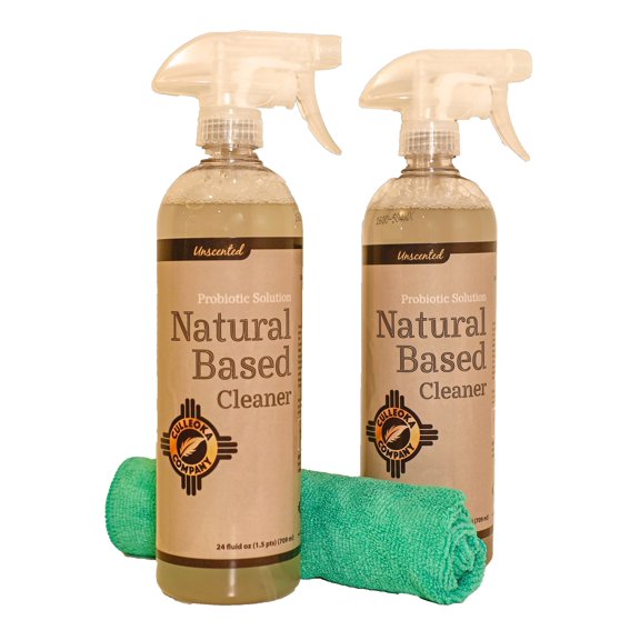 2- 24oz bottles UNSCENTED Natural Based Cleaner