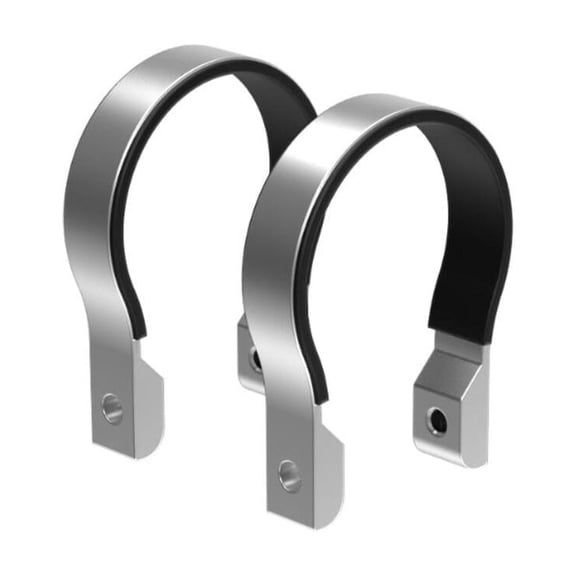 Cerwin Vega 2.25" Clamp Ring, 4 pcs, Silver - CL225S