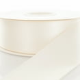 thumbnail image 1 of 2.25" Double Faced Satin Ribbon 028 Antique White 3 Yard, 1 of 2