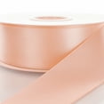 thumbnail image 1 of 2.25" Double Faced Satin Ribbon 203 Barely Peach 25 Yard, 1 of 2