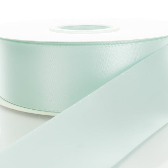 2.25" Double Faced Satin Ribbon 313 Mineral Ice 3 Yard