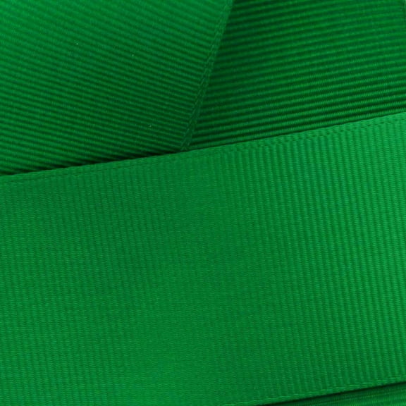 2.25" Emerald Grosgrain Ribbon Solid 5 yard