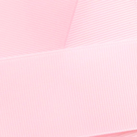 2.25" Grosgrain Ribbon Solid 117 Light Pink 10 Yard