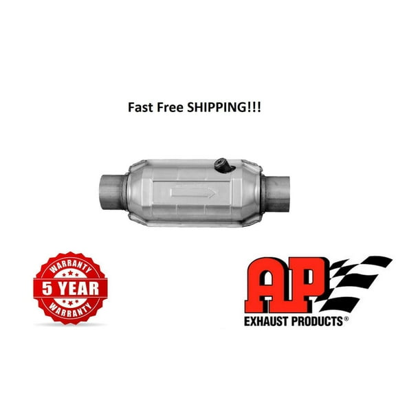 2.25" Heavy Load Catalytic Converter - 189459, AP EXHAUST, 5 Year Warranty, USA Made, Weld-on and Clamp-on