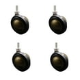 thumbnail image 1 of 2.25 Inch Antique Soft Tread Ball Caster – 5/16 Inch Threaded Stem – Set of 4, 1 of 2