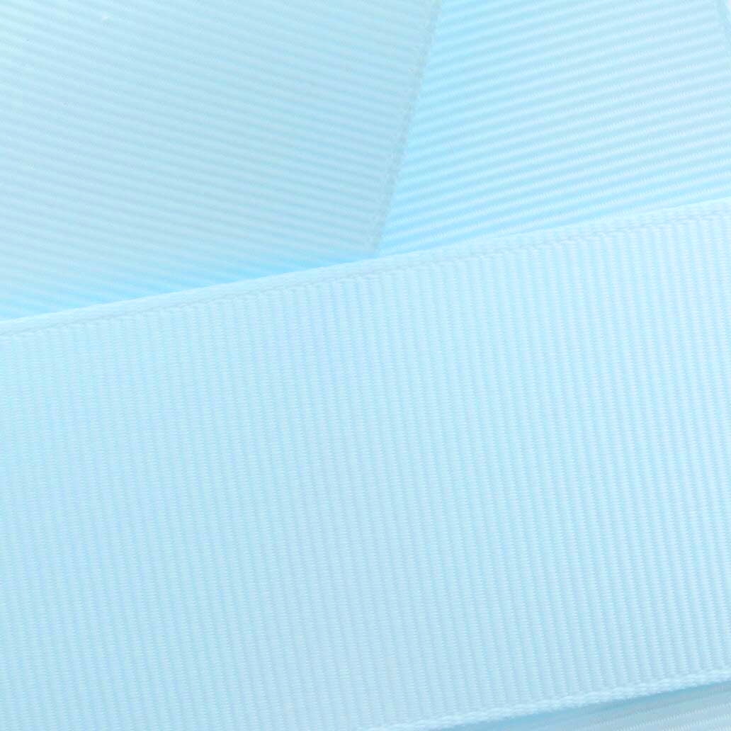 2.25" Light Blue Grosgrain Ribbon Solid 100 yard