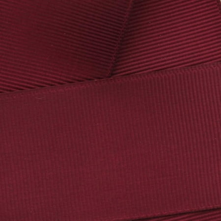 2.25" Maroon Grosgrain Ribbon Solid 5 yard
