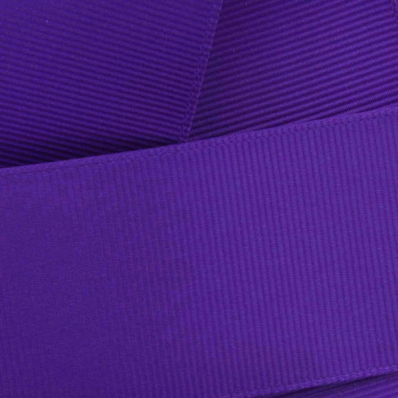 2.25" Regal Purple Grosgrain Ribbon Solid 5 yard