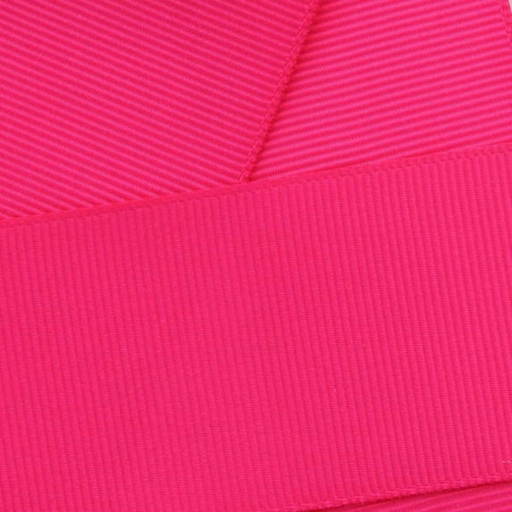 2.25" Shocking Pink Grosgrain Ribbon Solid 100 yard