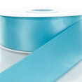 thumbnail image 1 of 2.25" Turquoise Double Faced Satin Ribbon 100yd, 1 of 2