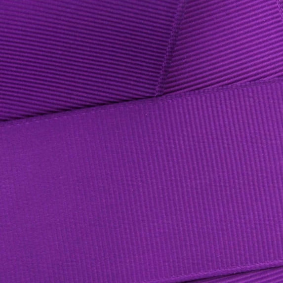 2.25" Ultra Violet Grosgrain Ribbon Solid 5 yard