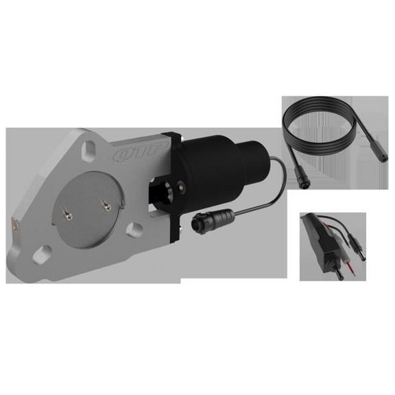 2.25 in. Bolt-On QTEC Electric Cutout Valve - Single