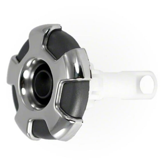 2.25 in. Face Typhoon 200 Jet Internal, Crown Directional - Gray with Stainless Escutcheon