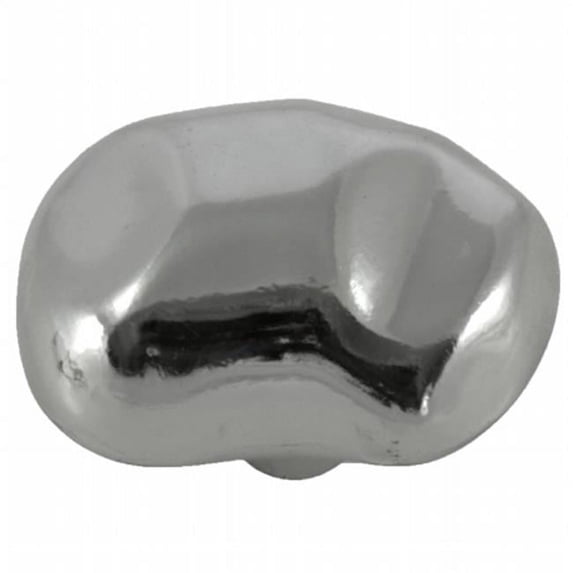 2.25 in. Polished Nickel Large Potato Knob