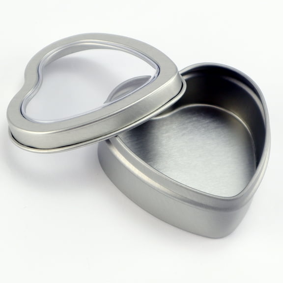 2.25" x 2.25" Heart-Shaped Favor Container Kit by Celebrate It 30ct