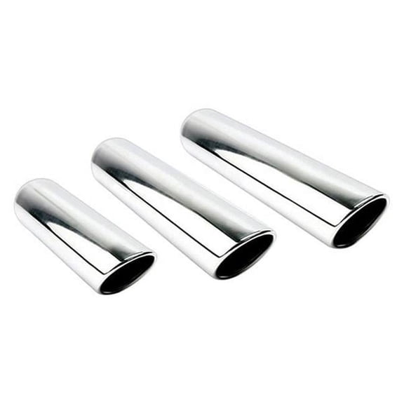2.25 x 4.00 in. Texas Exhaust Tip Rolled Angle Slant