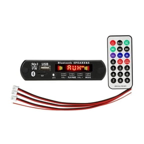2*25W Amplifier Bluetooth-compatible MP3 WMA WAV Decoder Board Wireless Music Audio Modul USB TF FM Radio For Car