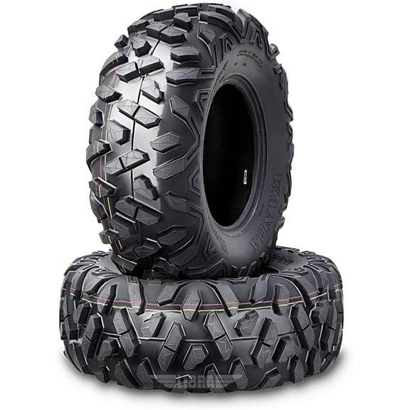 (2) 26x9-12 ATV Front Tire Set for 12-17 Kawasaki Teryx4 Base/LE/Camo 750 4X4