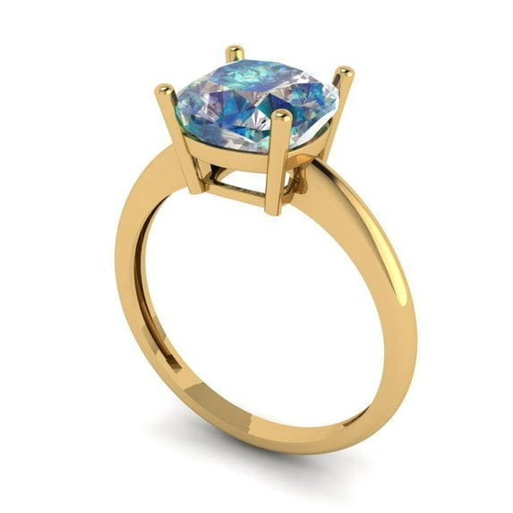 2.27ct Heart Cut Blue Natural Sky Blue Topaz 18k White Rose Gold Engraving Statement Bridal Wedding Halo Designer Ring Size 9.25