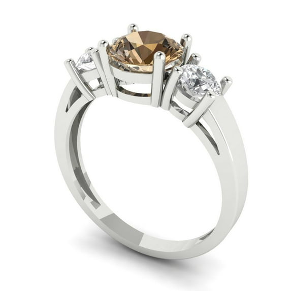 2.27ct Heart Cut Yellow Moissanite 14k White Rose Gold Engraving Statement Bridal Wedding Halo Designer Ring Size 3.75
