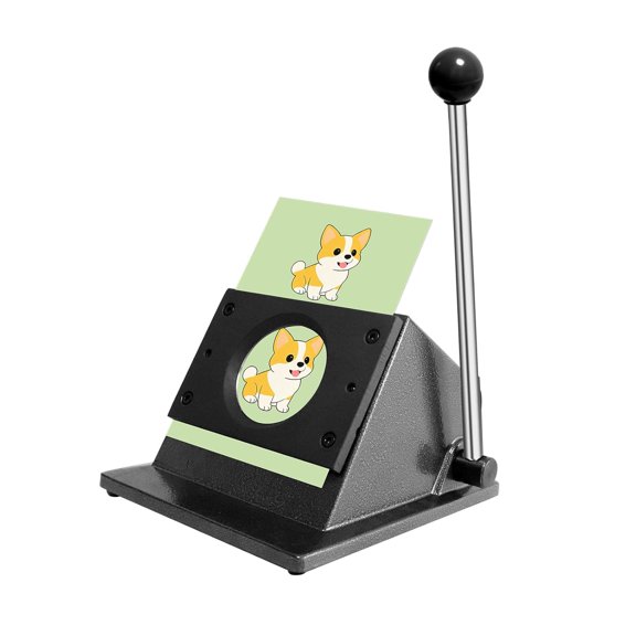 2.28" 58mm Button Paper Cutter, 2.75/70mm Diameter Circle Cutter Circle Punch, Graphics Punch Cutter, 70mmDie Cut Machine for Making 2.28" 58mm Mode Buttons Machine (2.75/70mm Cutting Diameter)