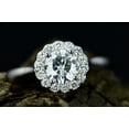 thumbnail image 1 of 2.28 Ct Stunning Solitaire Round Natural Moissanite Diamond Wedding Rings for Ladies Solid 14K White Gold, 1 of 8