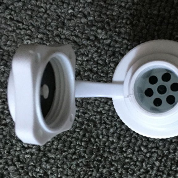 2.2Cm Screw Inflation Valve Cap White Plastic Air Valve For Kayaks Inflatable Boats Air Beds Canoes Replacement Parts Fangkenuo