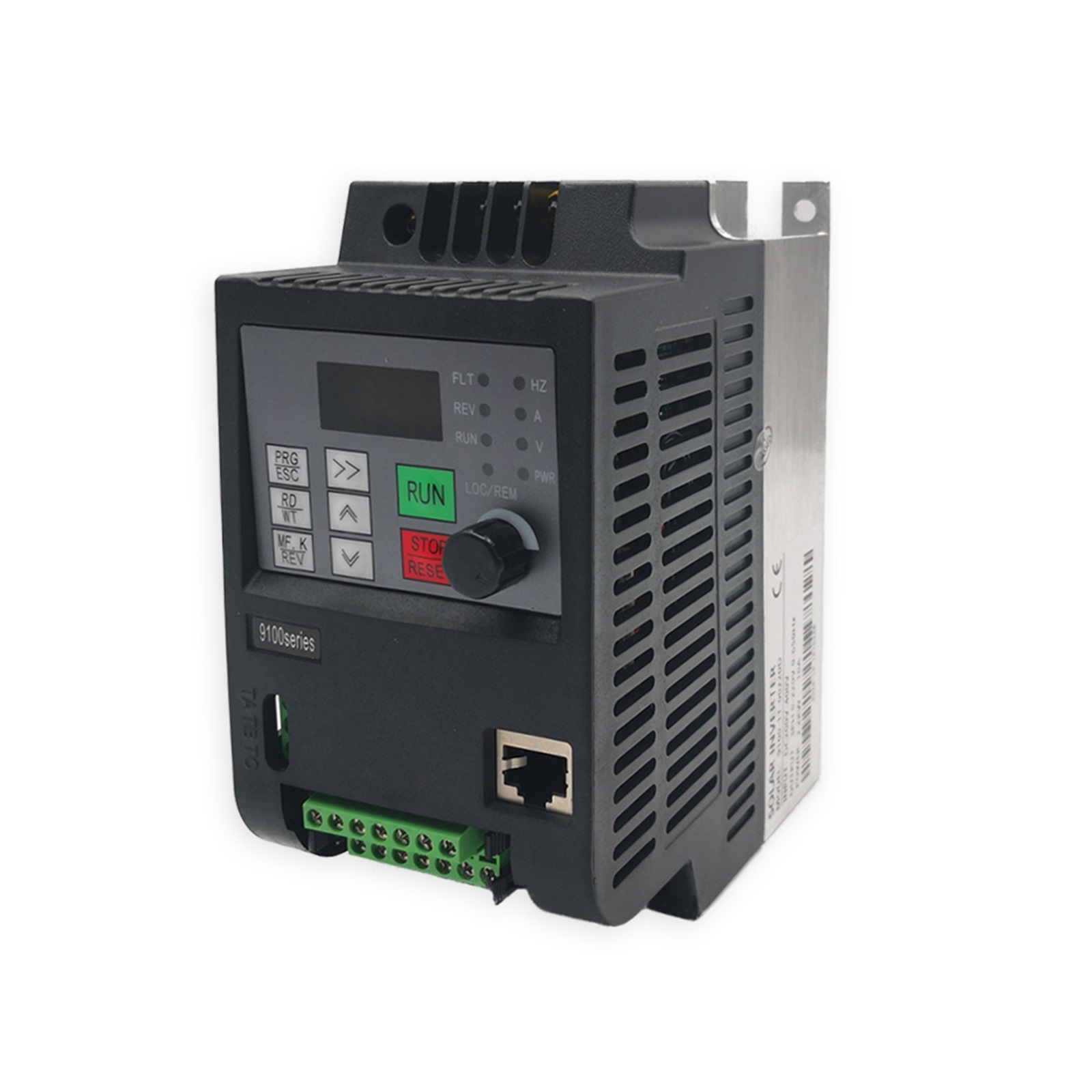 2.2KW VFD Solar Inverter 3HP DC 200-400V Input 1-Phases 0-220 Output Frequency Converter Water Pump Driver MTTP Speed Control
