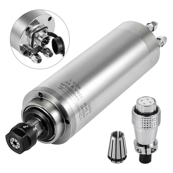 2.2KW Water Cooled Spindle Motor ER20 + 3HP 2.2KW Variable Frequency Drive VFD Inverter for CNC Engraving Router ,Efficient Performance