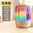 thumbnail image 1 of 2.2L Cool Mist Humidifier for Room Home Top Fill Ultrasonic Air Humidifier and Vaporizer with Humidity Sensor,Brown, 1 of 5