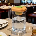 thumbnail image 1 of 2.2L Large Capacity Cold Water Jug, Transparent Cold Brew Coffee Pitcher, Home Beverage Juice Tea Container, Large Drink Bucket for Kitchen, 1 of 7