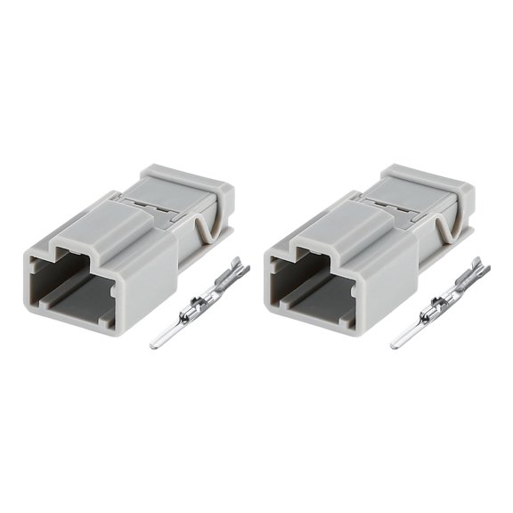 2.2Mm 3 Position Auto Wire Harness Plugs Male Terminal Cable Connector for Vehicle Lighting Modification Accessories