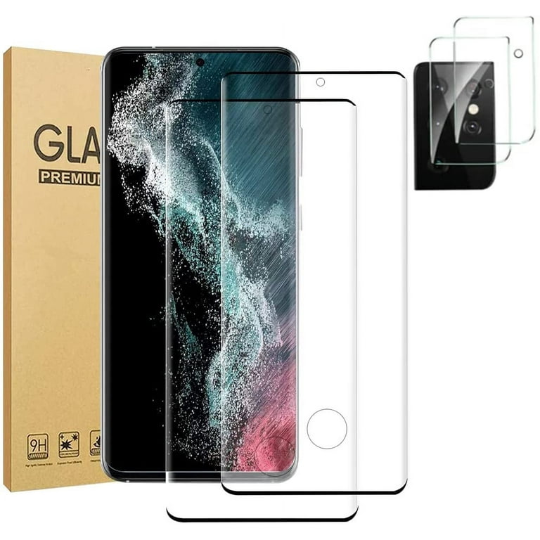 Camera Lens Protector S21+ Screen Protector Fingerprint 2+2Pack