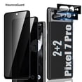 thumbnail image 2 of 3-Pack 9H Tempered Glass Screen Protector For Google Pixel 7 & 7 Pro – Case Friendly 2 of 5