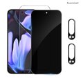 thumbnail image 1 of [2+2Pack] KisonovaGuard for Google Pixel 9 Pro HD and Privacy Screen Protector and Camera Lens Film [Tempered Glass Protector] [9H Hardness] [No-Bubble] [3D Full Coverage], 1 of 7