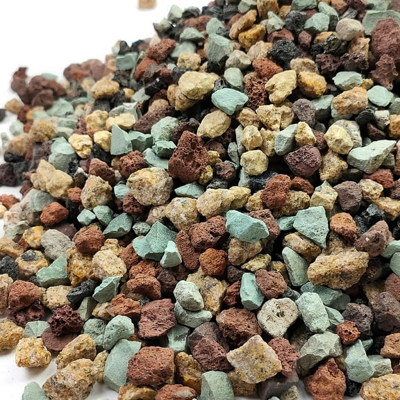 2.2lbs Succulent Cactus Soil 0.25inch Potting Mix Horticultural Lava Rocks Bonsai Soil for Indoor Plants Drainage Volcanic Rock for Terrarium Gardening Top Dressing