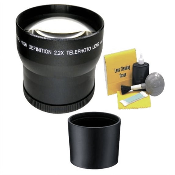 2.2x High Definition Super Telephoto Lens (Includes Lens Adapter) Compatible with Canon Powershot A630 IS