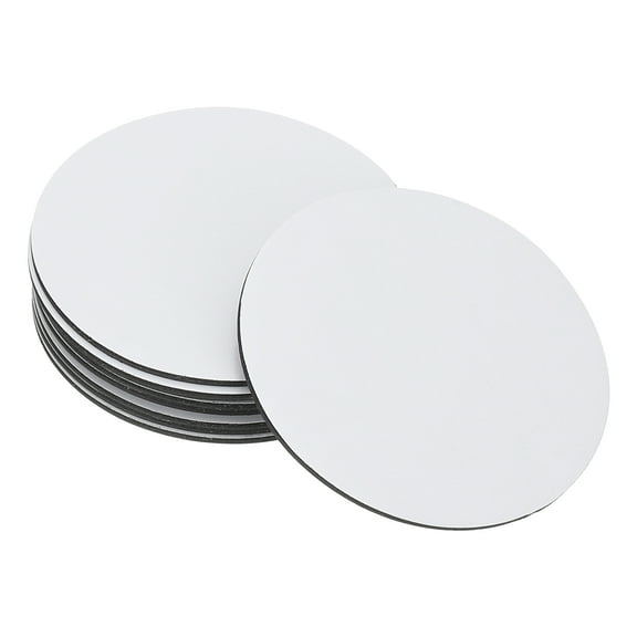 2.2x2.2 in Sublimation Magnet Blanks, 30pcs Sublimation Blanks Products Personalized Refrigerator Magnets, Round