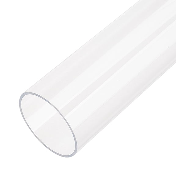 2.2x9.8 Inch Acrylic Tube 2 Inch ID Round Acrylic Tube Clear Rigid Tube Acrylic Round Tube Long Acrylic Round Tube DIY