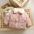thumbnail image 1 of 2 3 4 5 6 7 Yrs Kids Children Outerwear Winter Clothes for Boys Girls Cotton-Padded Parka Coats Thicken Warm Fashion Jackets, 1 of 6
